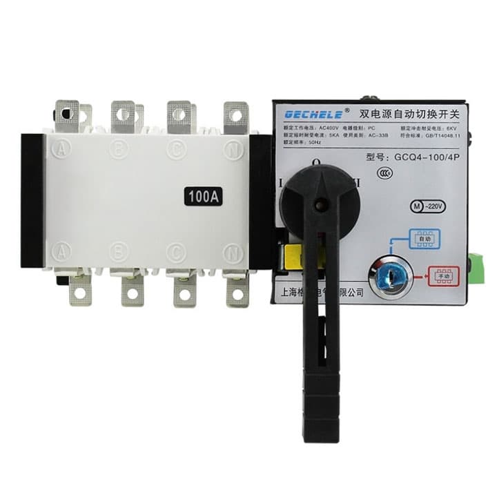 Cầu dao đổi nguồn ATS 100A HT-ATS6