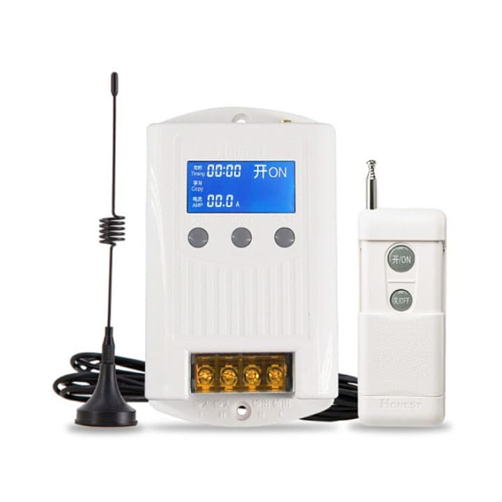 Công tắc điều khiển từ xa 2Km (40A) có hẹn giờ tắt Honest HT-8220W