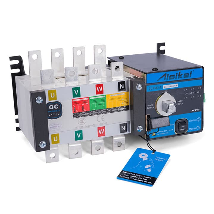 Cầu dao chuyển nguồn ATS 3 pha 4P 100A HT-ATS5