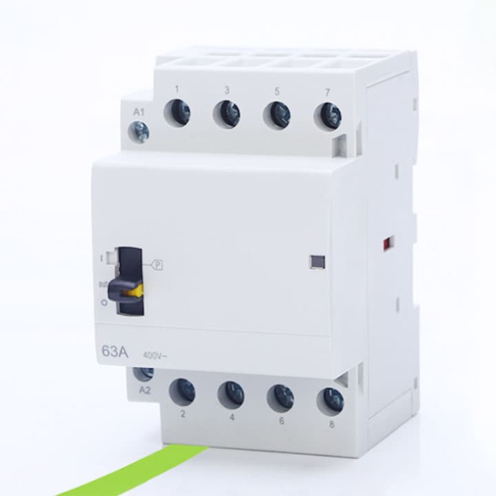 Khởi động từ contactor hỗ trợ công tắc tay 3 pha 4P 32A BCH-3P32M