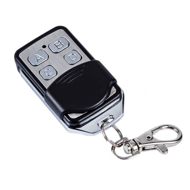 Remote điều khiển từ xa sóng RF 433MHz 4 nút kim loại R4