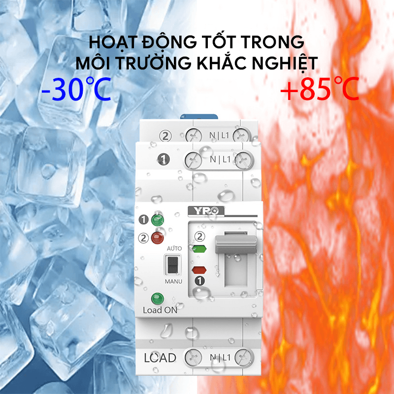 ATS 1 pha YRQ4PC-63/2P