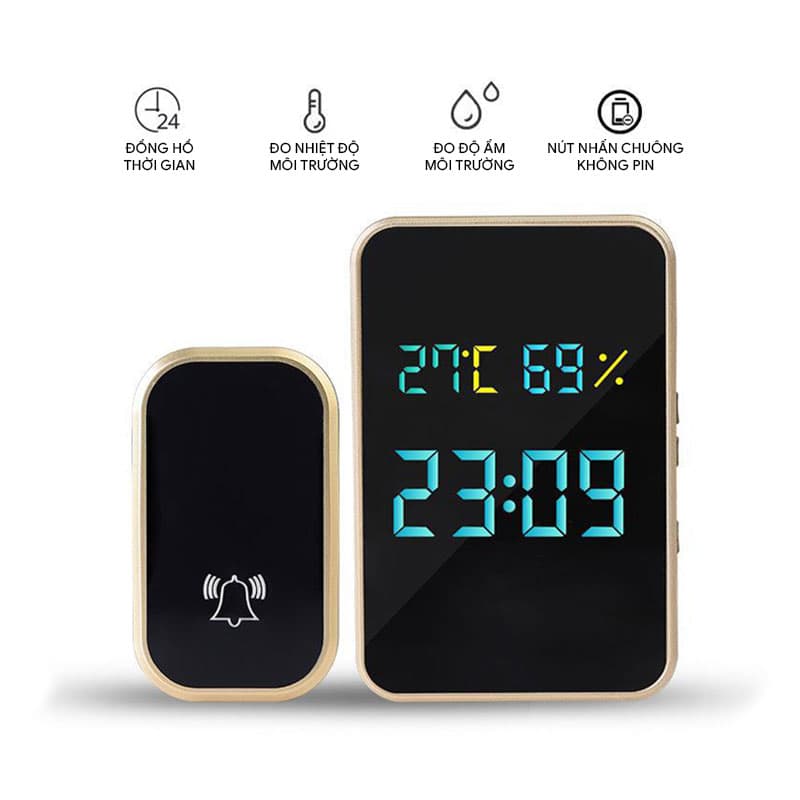 Chuông cửa không dây không pin T295