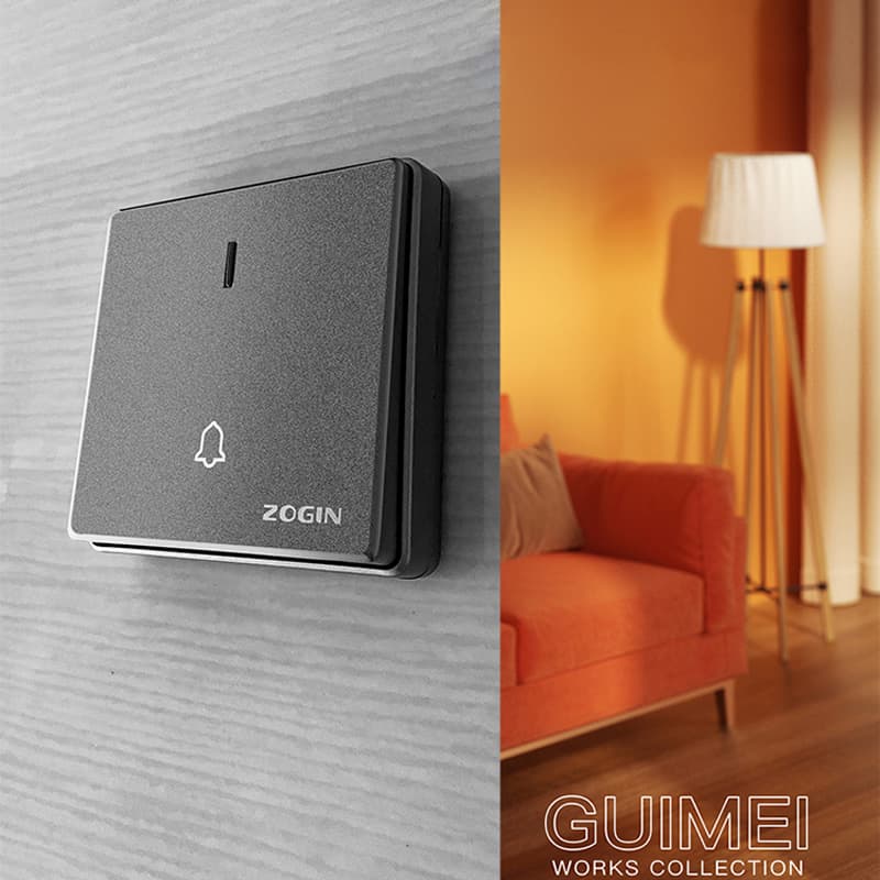chuông cửa không dây không pin f31