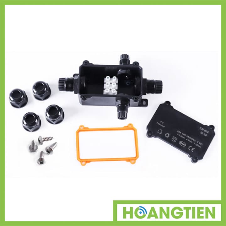 Cút nối dây điện chữ T chống nước CN804