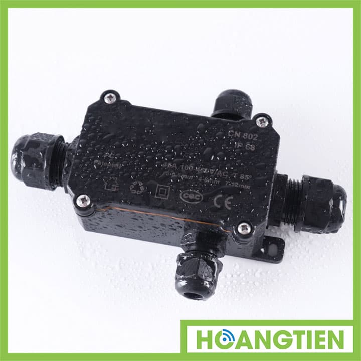 Cút nối dây điện chữ T chống nước CN804