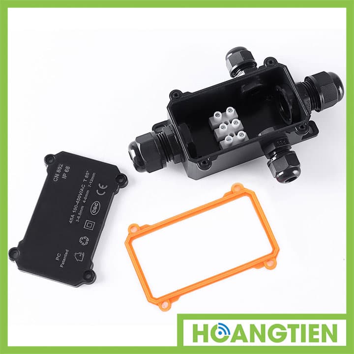 Cút nối dây điện chữ T chống nước CN804
