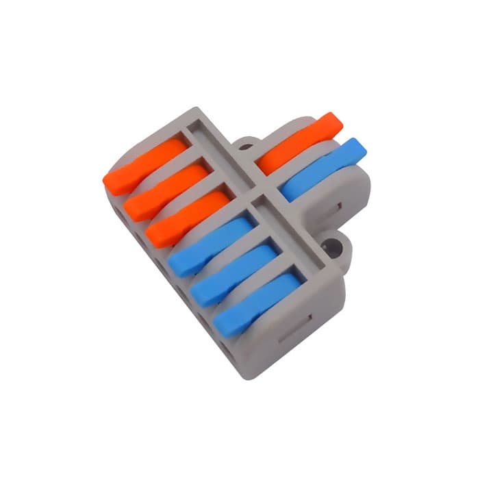 Cút nối chia dây điện 2 cực 1 ra 3 SPL-62