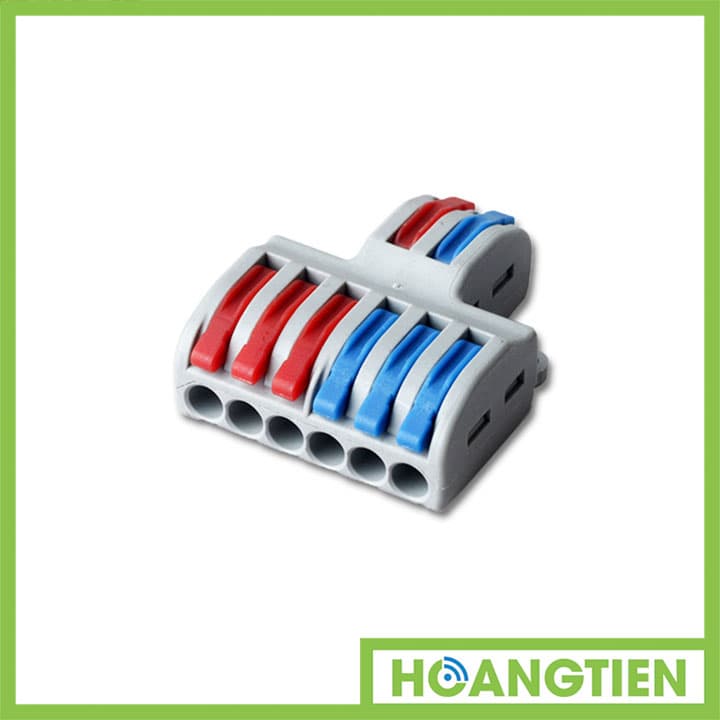 Cút nối chia dây điện 2 cực 1 ra 3 SPL-62