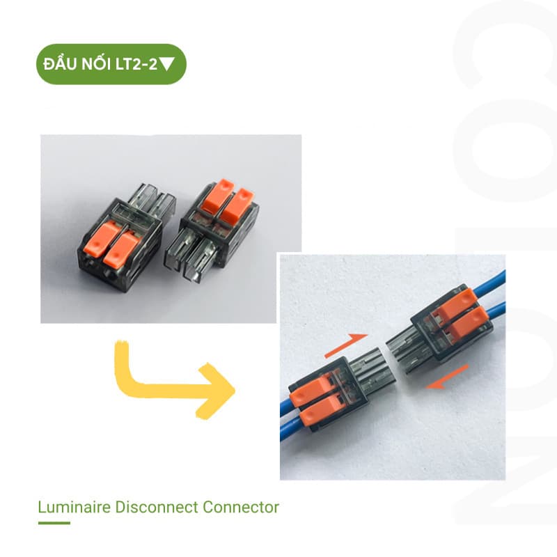 Đầu nối dây điện LT2-2