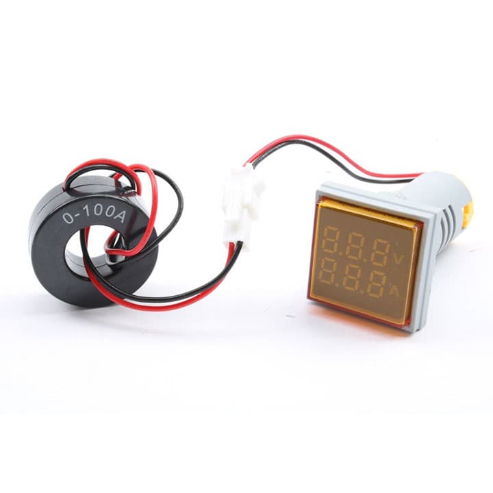 Đồng hồ đo điện lắp tủ AD16-22FVA