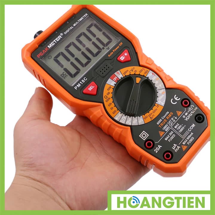 Đồng hồ đo điện đa năng PeakMeter PM18