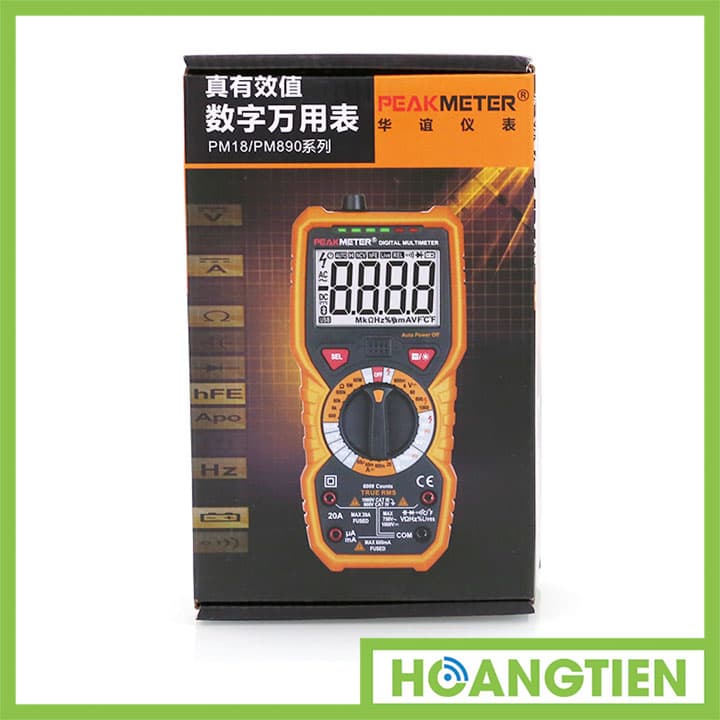 Đồng hồ đo điện đa năng PeakMeter PM18