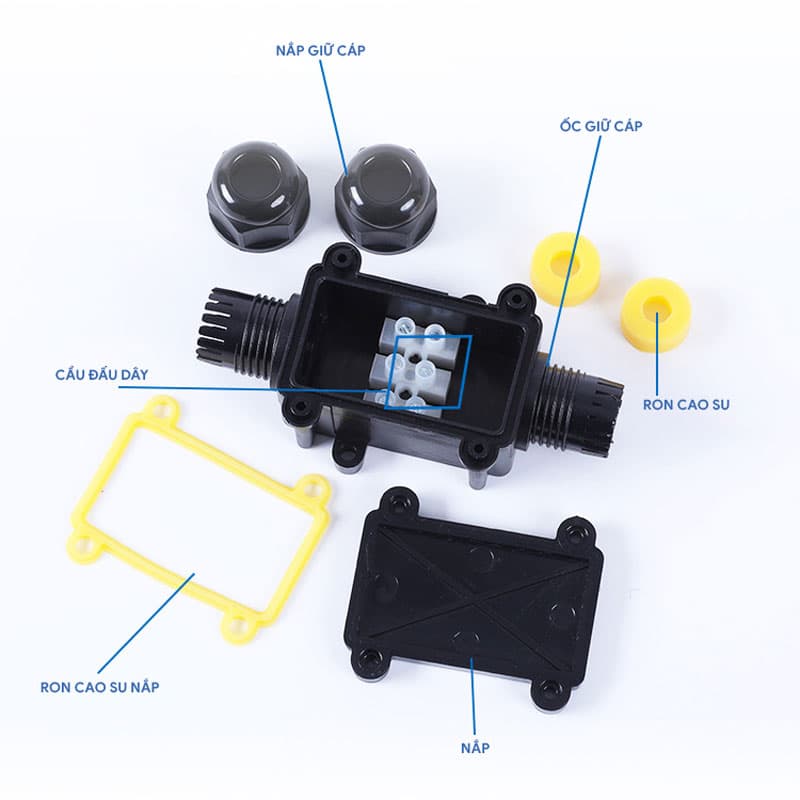 Hộp nối điện chống nước ngoài trời IP68 FSH711-2