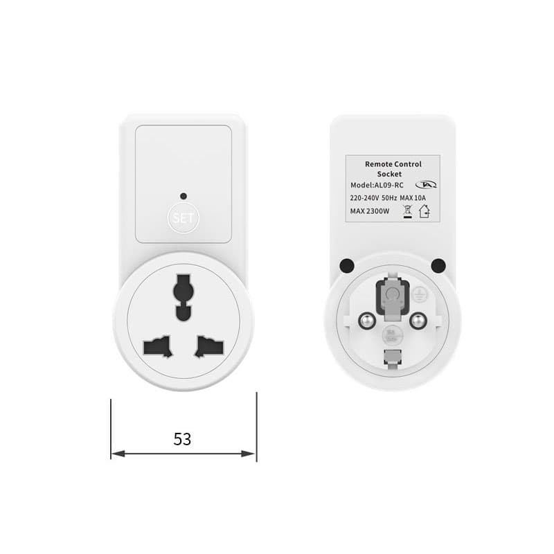 ổ cắm điều khiển từ xa AL09-RC