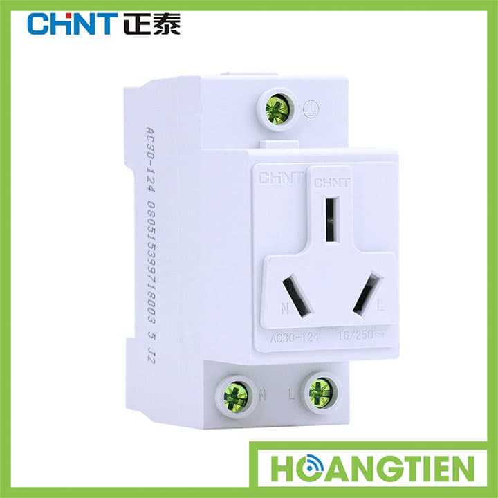 Ổ cắm thanh ray CHINT AC30