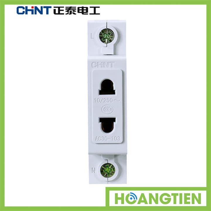 Ổ cắm thanh ray CHINT AC30