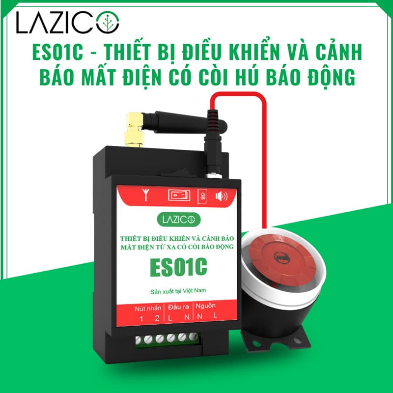 Bộ cảnh báo mất điện Lazico ES01C