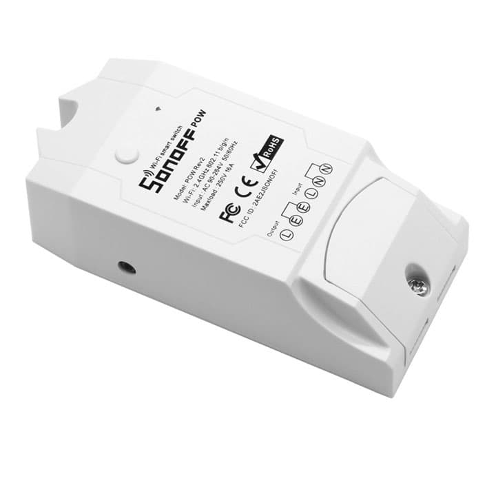 Công tắc Wifi điều khiển từ xa đo công suất tiêu thụ Sonoff Pow R2