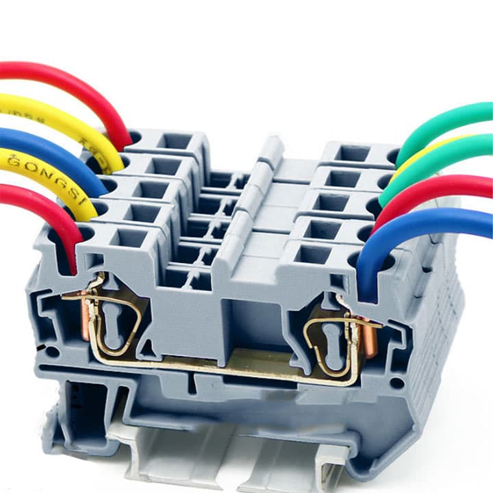 Cút nối dây điện nhanh Teminal lắp tủ điện 2 đầu KV773-ST